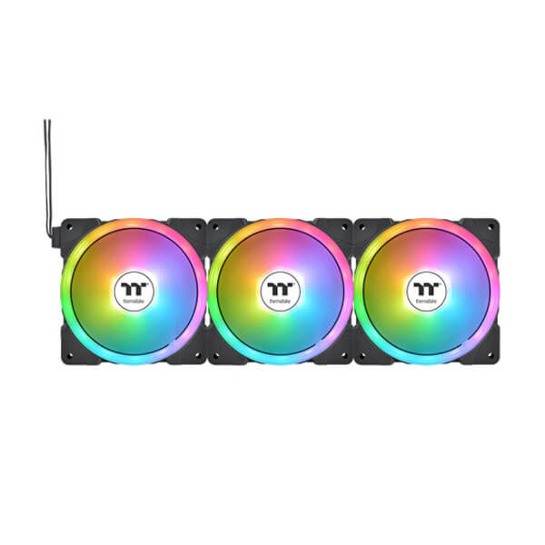 Thermaltake Swafan EX12 ARGB Sync Black Cabinet Fan (Triple Pack)